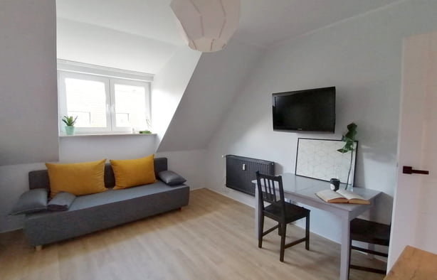 Dwupokojowe mieszkanie na Starówce z pięknym widokiem, Gdańsk-1