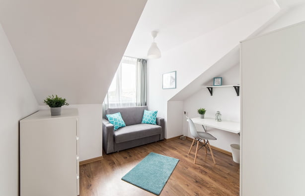 Kameralny pokój, osiedle H, al. Bielska 94 (P1), Tychy-1