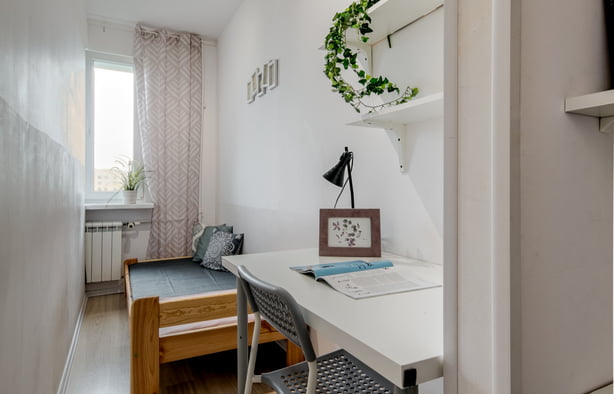 Pokój jednoosobowy #2 przy ul. Lachmana 2 [TYLKO DLA KOBIET], Warszawa-1