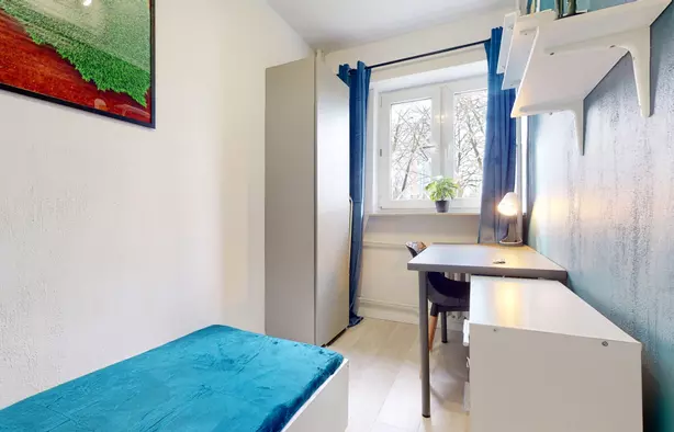 Pokój jednoosobowy #5 przy ul. Łojewskiej 5, Warszawa-1