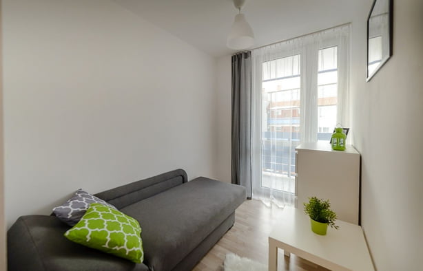 Pokój z dużym balkonem, osiedle H, ul. Kopernika 1A (P3), Tychy-1