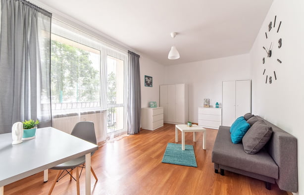 Duży, przestronny pokój 18m2 dla 2os. z balkonem, ul. Edukacji 42 (P2), Tychy-1