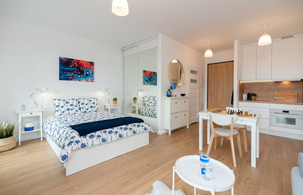 BALTICO Mieszkanie Kawalerka, Hallera 134 Gdańsk-Wrzeszcz, Gdańsk-1