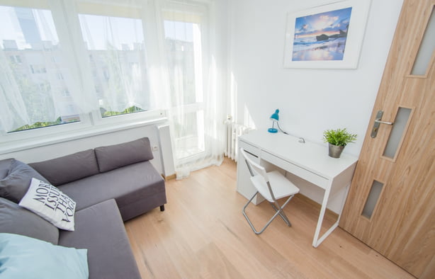 KOŁOBRZESKA D, Pokój 1-osobowy nr D. Kołobrzeska 27 Gdańsk-Przymorze, Gdańsk-1