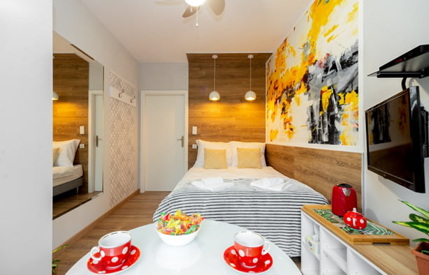 SANTA BARBARA A, Pokój 1-osobowy nr A Gdańsk-Stare Miasto, Gdańsk-1