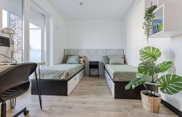 Studio 2-osobowe 25m2, Lublin-1