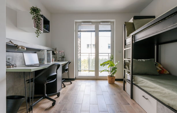 Pokój 2-os. 16 m2 w ap. 2-pok. z prywatną łazienką i aneksem 45m2, Lublin-1