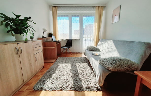 Duży pokój 1-osobowy z balkonem, blisko Centrum! (ul. Waszyngtona), Białystok-1