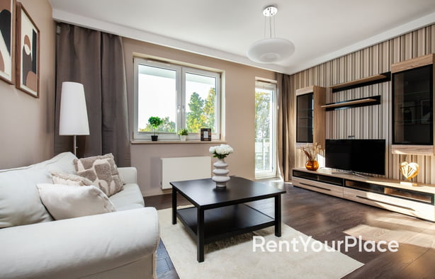 Dwupokojowe mieszkanie w otoczeniu zieleni, Majora Słabego, Gdańsk-1