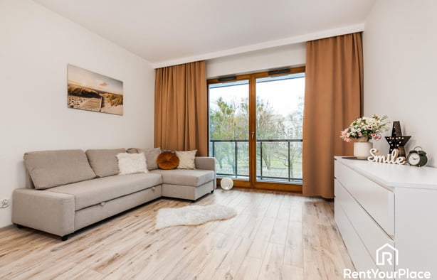 Trzypokojowe mieszkanie, siłownia, parking - Wrzeszcz, Grudziądzka, Gdańsk-1