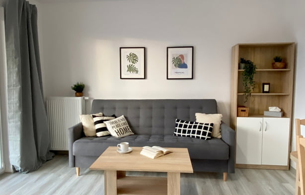 Mieszkanie dwupokojowe z dużym balkonem, Gdańsk-1