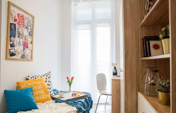 Pokój jednoosobowy-umeblowany-Poznań Łazarz ul. Limanowskiego #LIM24-3, Poznań-1