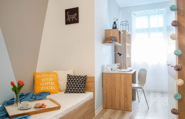 Pokój jednoosobowy-umeblowany-Poznań Łazarz ul. Limanowskiego #LIM24-6, Poznań-1