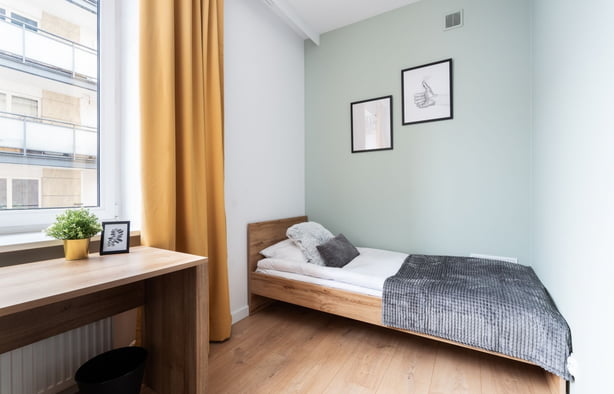 Pokój 1-osobowy nr. 5, Warszawa-1