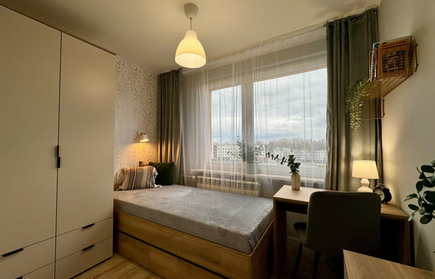 Pokój nr 2 z łazienką - ul. Kossutha 2A, BEMOWO METRO, Warszawa-1