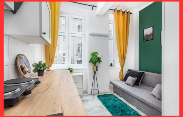 Квартира-студія з місцем для паркування на Emilii Plater, Szczecin-1