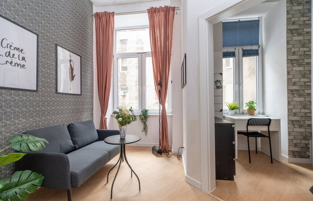 | Невелика квартира-студія №4 біля ТЦ Турзин |, Szczecin-1