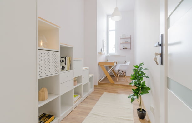 Pokój  nr 2 jednoosobowy Narutowicza 35 przy Dworcu Fabrycznym, Łódź-1