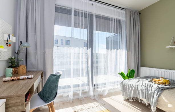 Al. Kijowska - Uroczy pokój w centrum miasta! - blisko AGH, Kraków-1