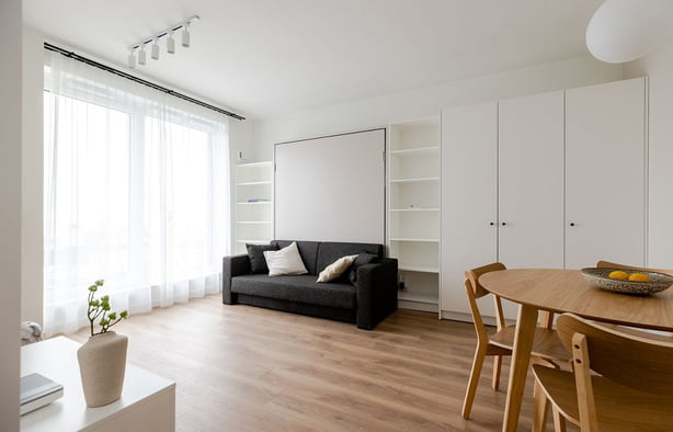 Studio | 30.53 m2 | Bezpośrednio| Balkon | Klimatyzacja, Warszawa-1