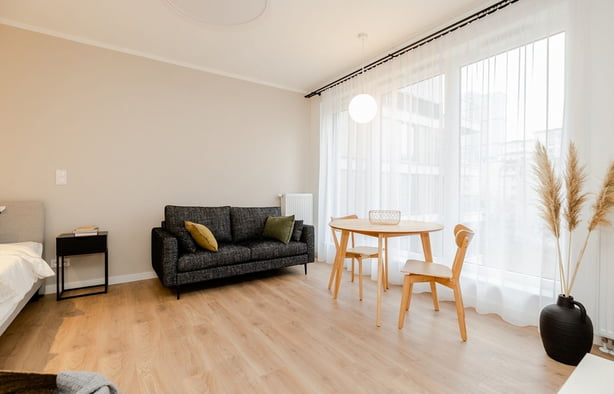 Studio | 34.24 m2 | Balkon | Internet w cenie | Bezpośrednio, Warszawa-1