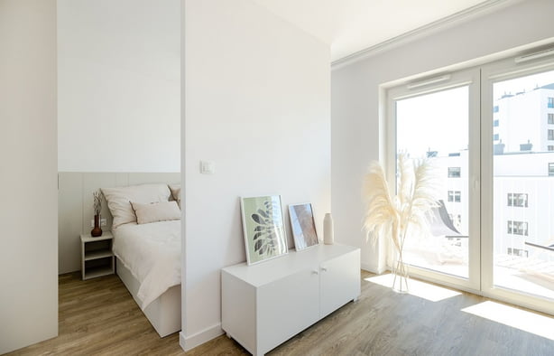 Studio | 31.7 m2 | Balkon | Internet w cenie | Bezpośrednio, Warszawa-1