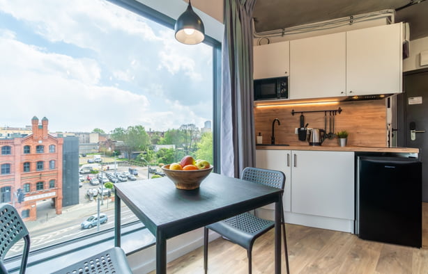 Nowoczesna kawalerka w centrum Szczecina, idealna dla singla lub pary, Szczecin-1