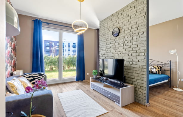 Nowoczesna kawalerka z ogródkiem - Nowa Cukrownia, Szczecin-1