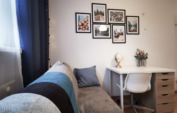 Pokój 1-osobowy, ul. Szafera, blisko r. Grzegórzeckie, Mogilskie (4), Kraków-1