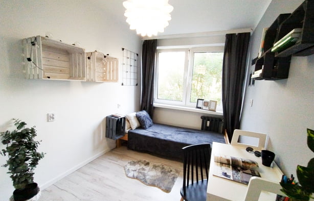 Pokój 1-osobowy, "Skandi Style", ul. Racławicka (3), Kraków-1