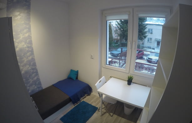 Pokój jednoosobowy #6 przy ul. Wita Stwosza 17b [DLA KOBIET], Warszawa-1