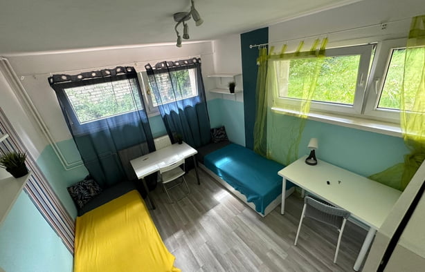 Pokój dwuosobowy #2 przy ul. Wita Stwosza 17b [DLA KOBIET], Warszawa-1