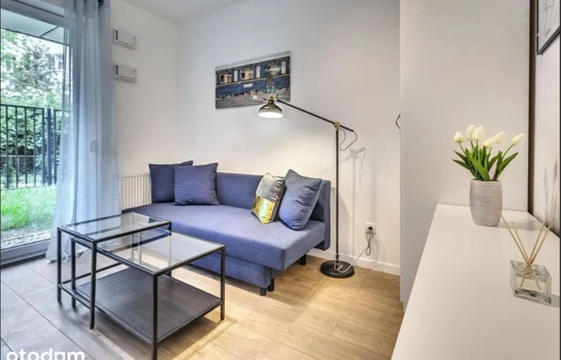 Kawalerka z tarasem przy ul. Św. Wincentego, Warszawa-1