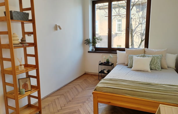 Duży pokój jednoosobowy – ul. Chopina 17(1), Kraków-1