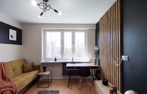 Przestronny pokój 1-osobowy, ul. Lea 100 , Kraków-1