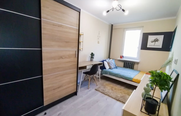 Pokój 1-osobowy, ul. Lea 100 (5), Kraków-1