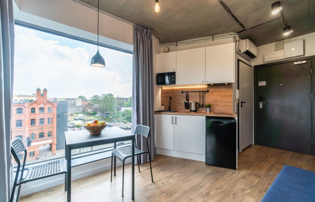 Nowoczesna kawalerka w centrum Szczecina, idealna dla singla lub pary, Szczecin-1