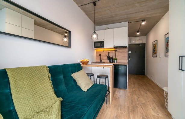 Nowoczesna kawalerka w centrum Szczecina, idealna dla singla lub pary, Szczecin-1