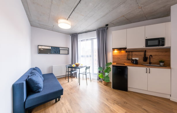 Nowoczesna kawalerka w centrum Szczecina, idealna dla singla lub pary, Szczecin-1