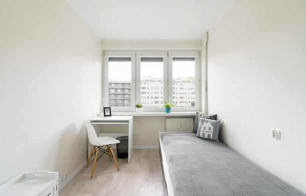 Pokój 1-osobowy nr 3 ul. Grójecka 19/25, Warszawa-1