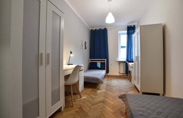 Pokój 1-osobowy nr 4 ul. Nowogrodzka 7/9, Warszawa-1