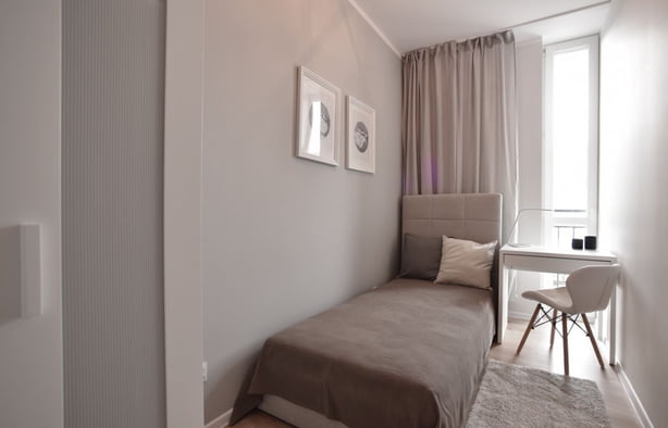 Pokój 1-osobowy nr 1 al. Niepodległości 150, Warszawa-1