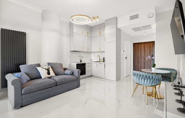 Stylowa kawalerka z balkonem w Hanza Tower!, Szczecin-1