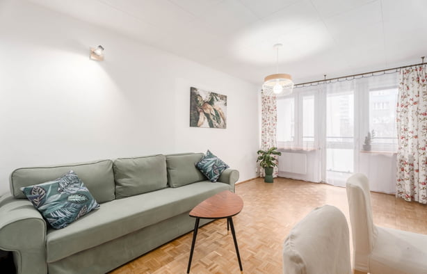 Mieszkanie 2 pokoje - 37,5 m2, Warszawa-1