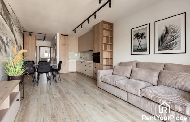 Nowoczesne, trzypokojowe mieszkanie z widokiem na Starówkę, Gdańsk-1