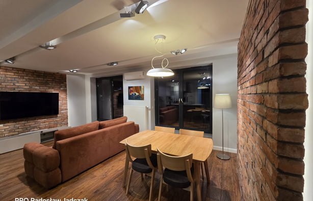 Dwupiętrowy Loft z 3 balkonami Tymienieckiego 25C, Łódź-1