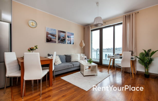 Kawalerka z balkonem, garażem i piwnicą, Morena, Hausbrandta, Gdańsk-1