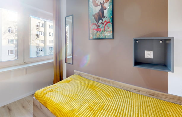 Pokój jednoosobowy #1 przy ul. 1 Sierpnia 49B/19 , Warszawa-1