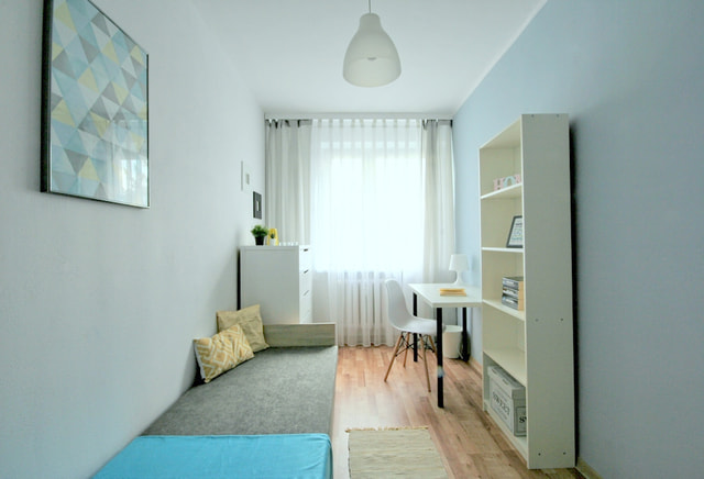 A room in Warsaw, in Ursynów - ul. Lanciego 8, room no. 1