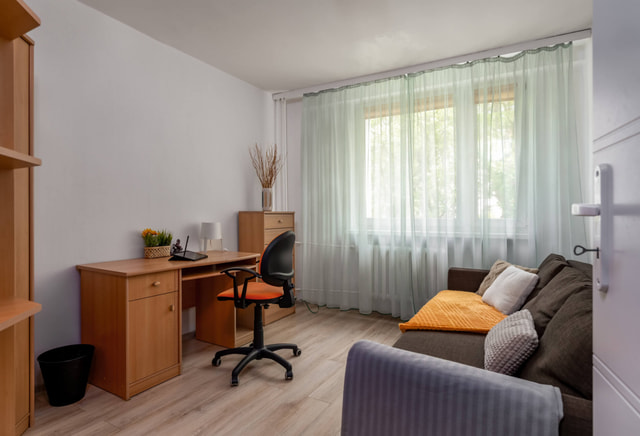 A comfortable room, a 3-room apartment in Bemowo, room no. 2